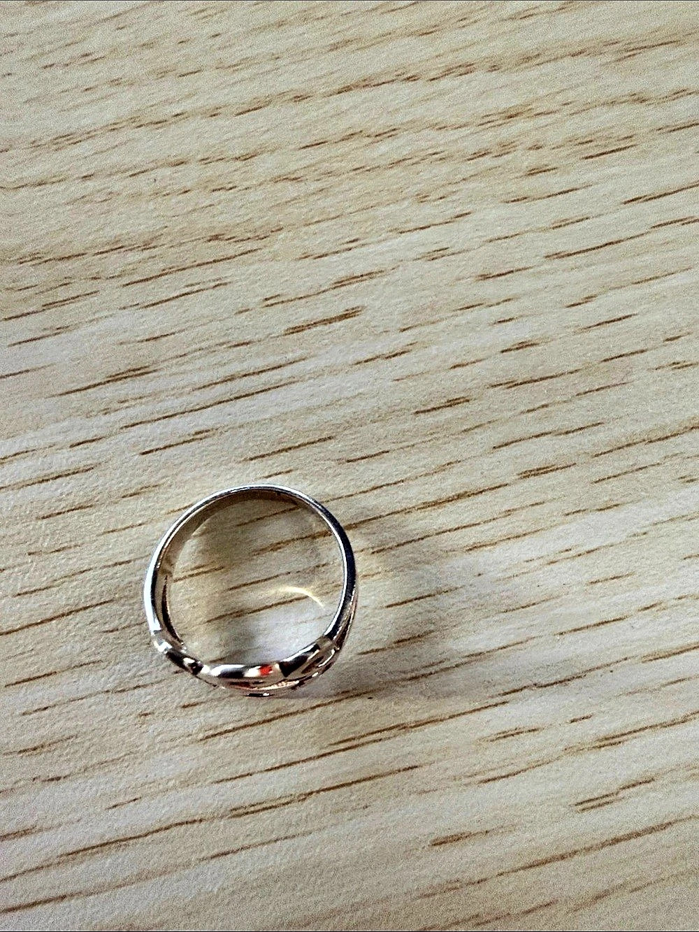 Silver Statement Ring Like New - Picture 3 of 3